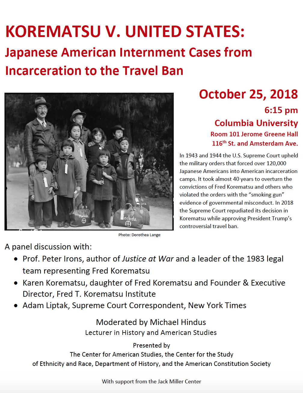 Korematsu v. United States: Japanese American Internment Cases